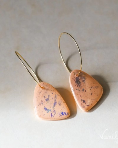 Boucles Pêche | Rosie