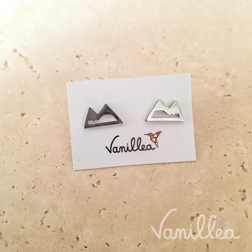 puces montagne acier inoxydable ajourées vue frontale