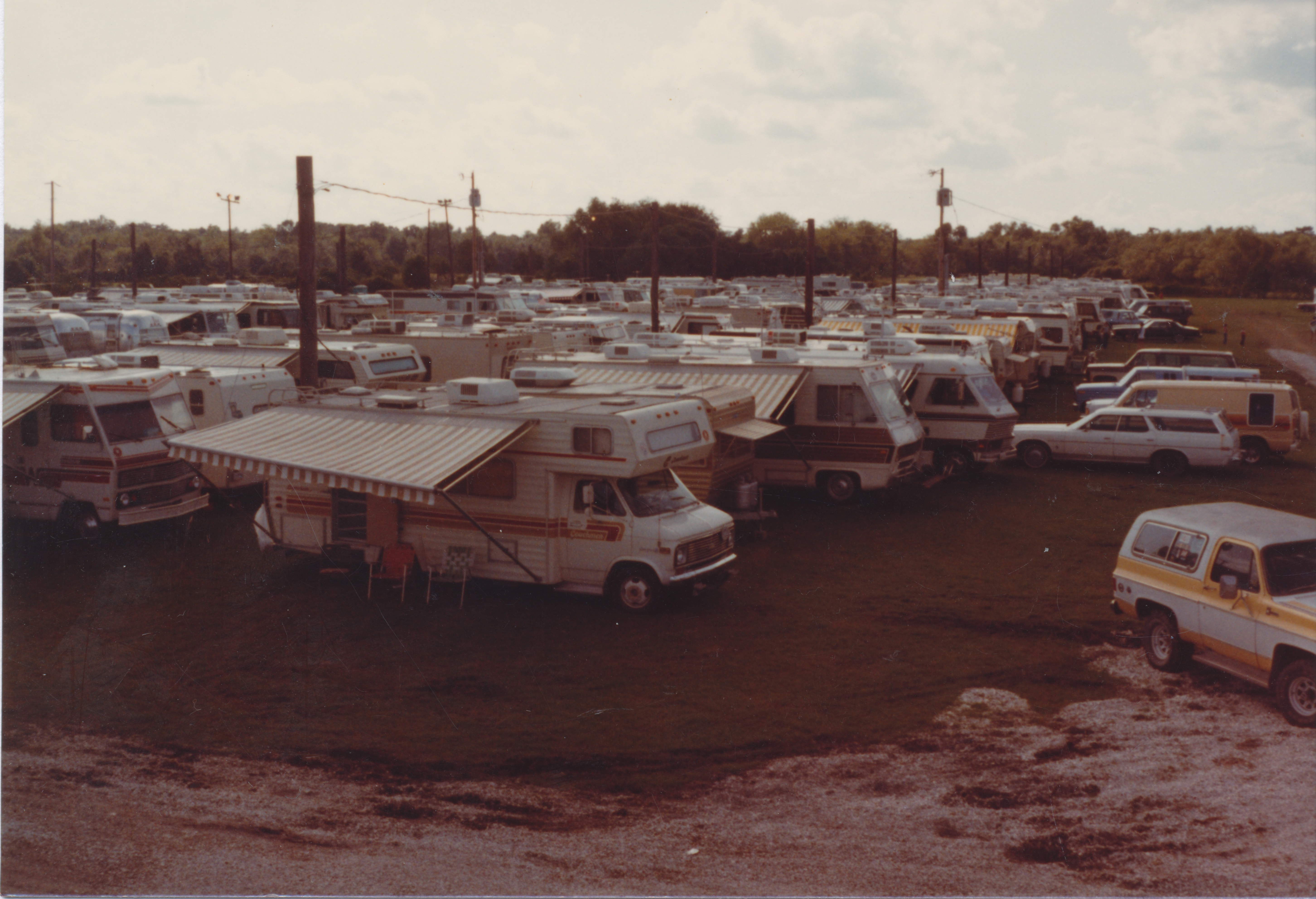 campers at the fair, 1982