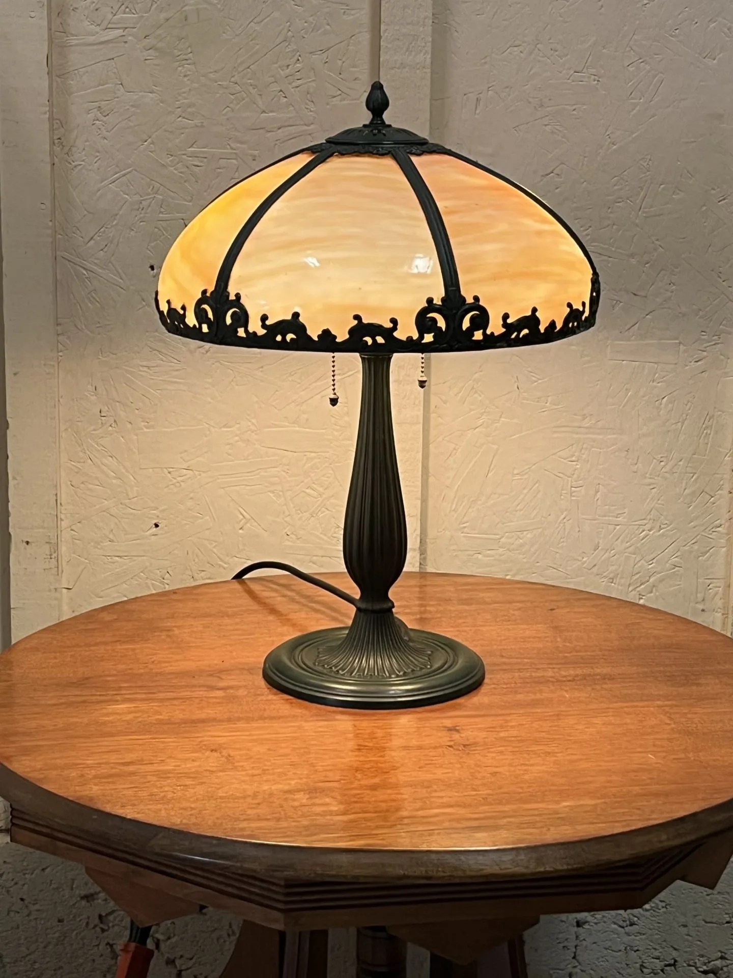 ANTIQUE 1915 MILLER LAMP