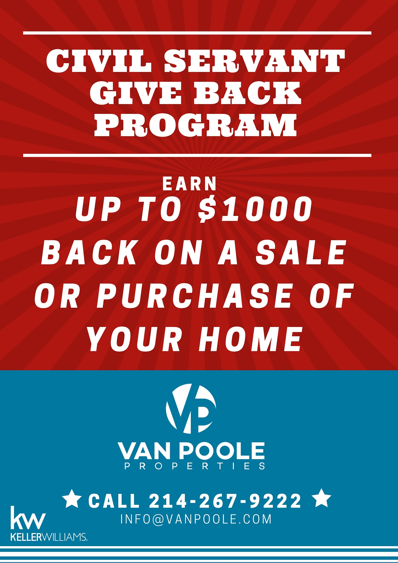 Civil Servant Give Back Program