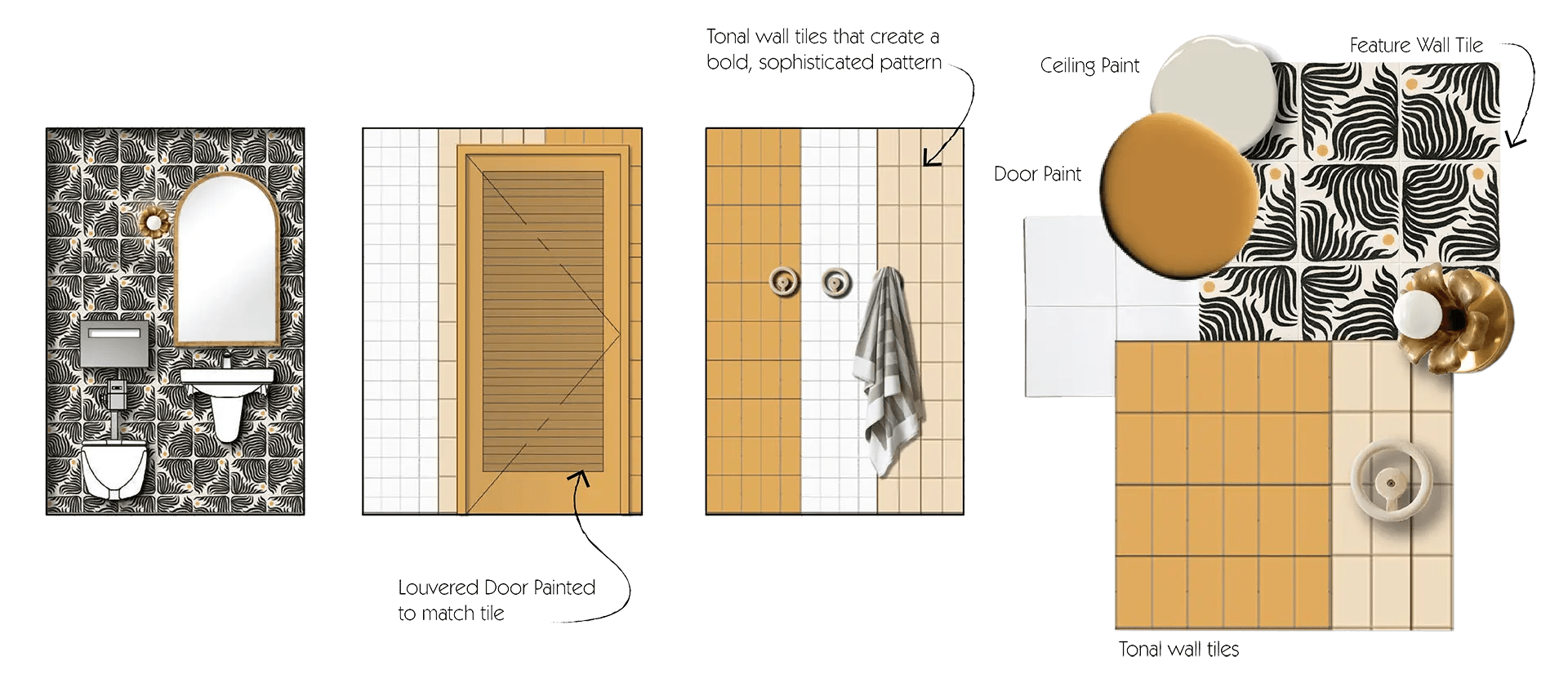 VANROOY designed Ambassador Pool restroom