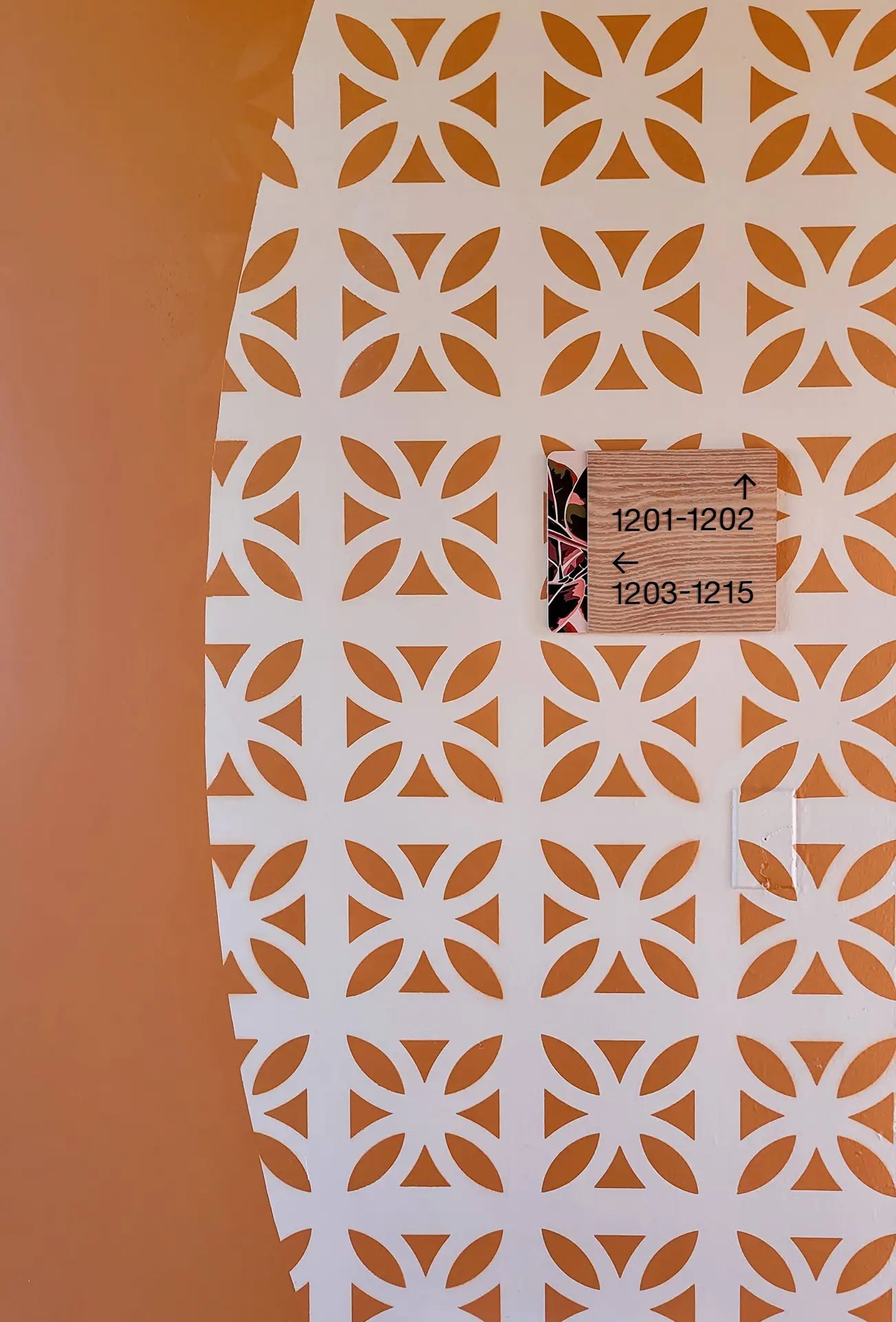 VANROOY designed Ambassador Room Sign