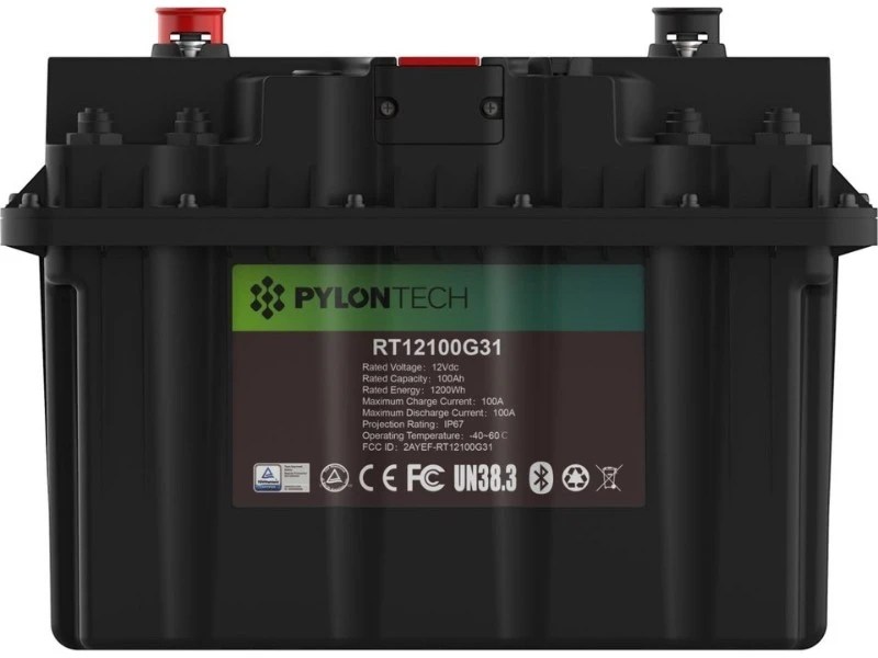 Pylontech RT12100G31 12.8V 100Ah LiFePO4 Akü