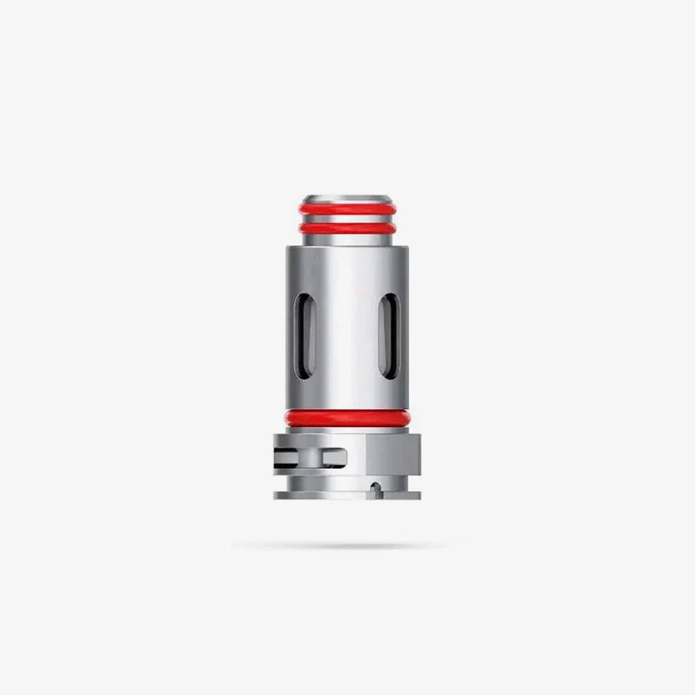 Il s'agit d'une résistance de la série Z de GEEK VAPE. La résistance est cylindrique avec une construction en métal argenté. Elle comporte plusieurs joints toriques rouges, assurant une bonne étanchéité. Des ouvertures latérales sont visibles, probablement pour permettre une bonne circulation de l'air et du liquide. Ce type de résistance est généralement utilisé dans les cigarettes électroniques pour chauffer et vaporiser le liquide.