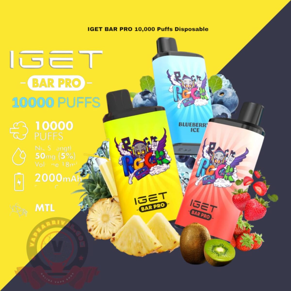 IGET BAR PRO 10000 Puffs Disposable