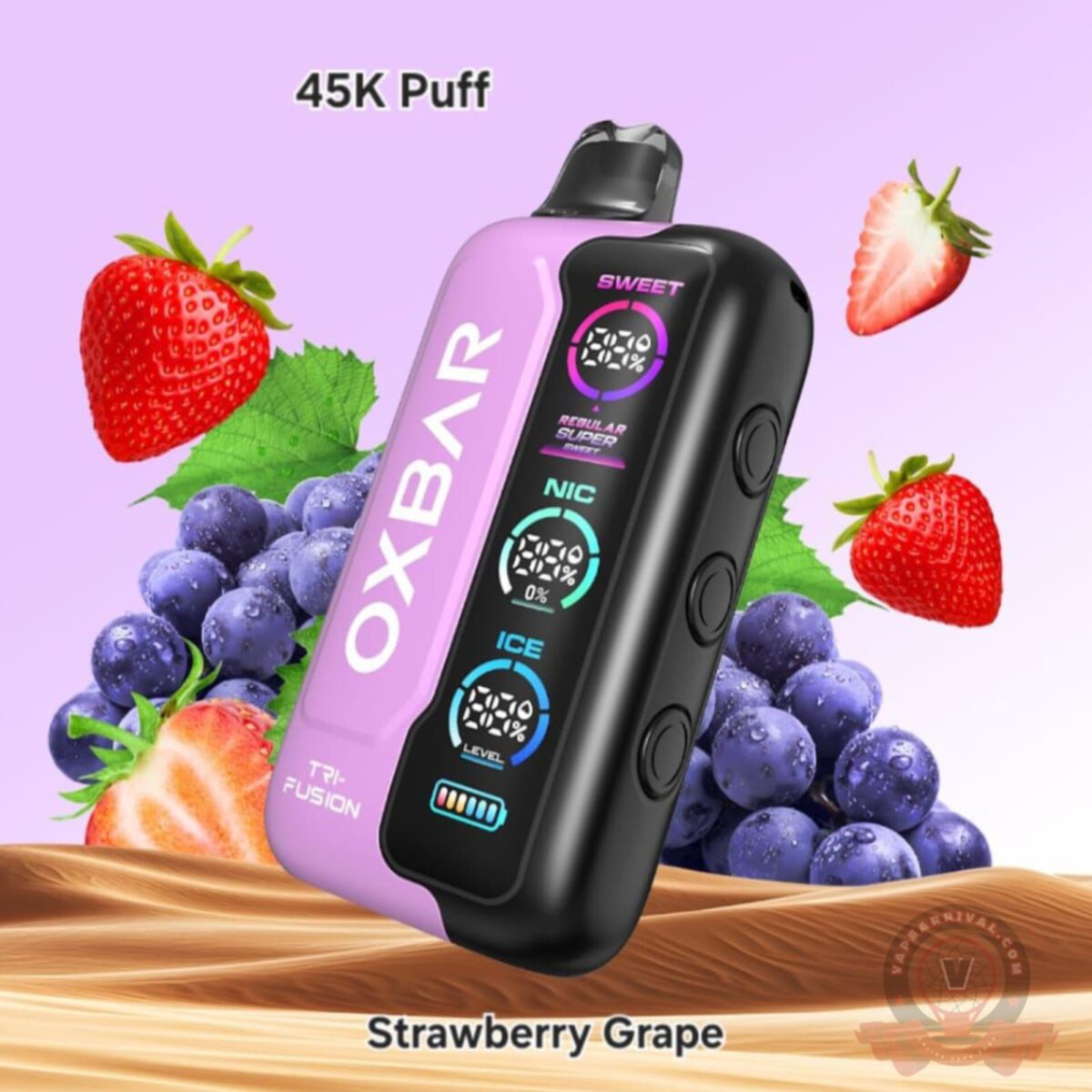 OXBAR Tri Fusion 45000 Puffs Disposable Strawberry Grape