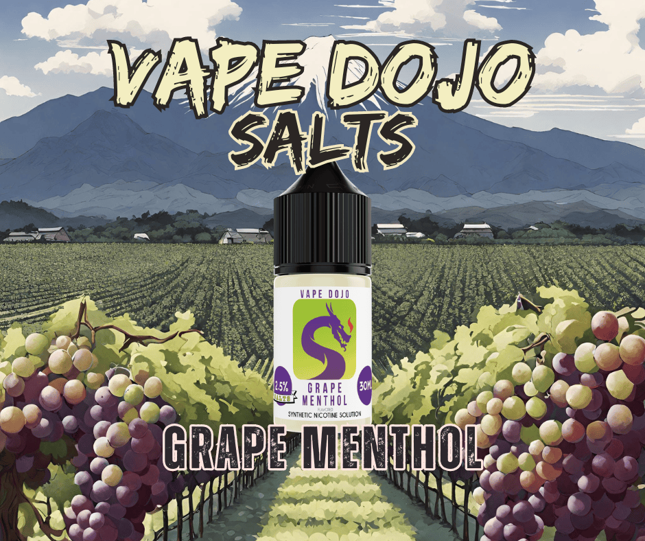 Vape Dojo Salts - Grape Menthol Salts