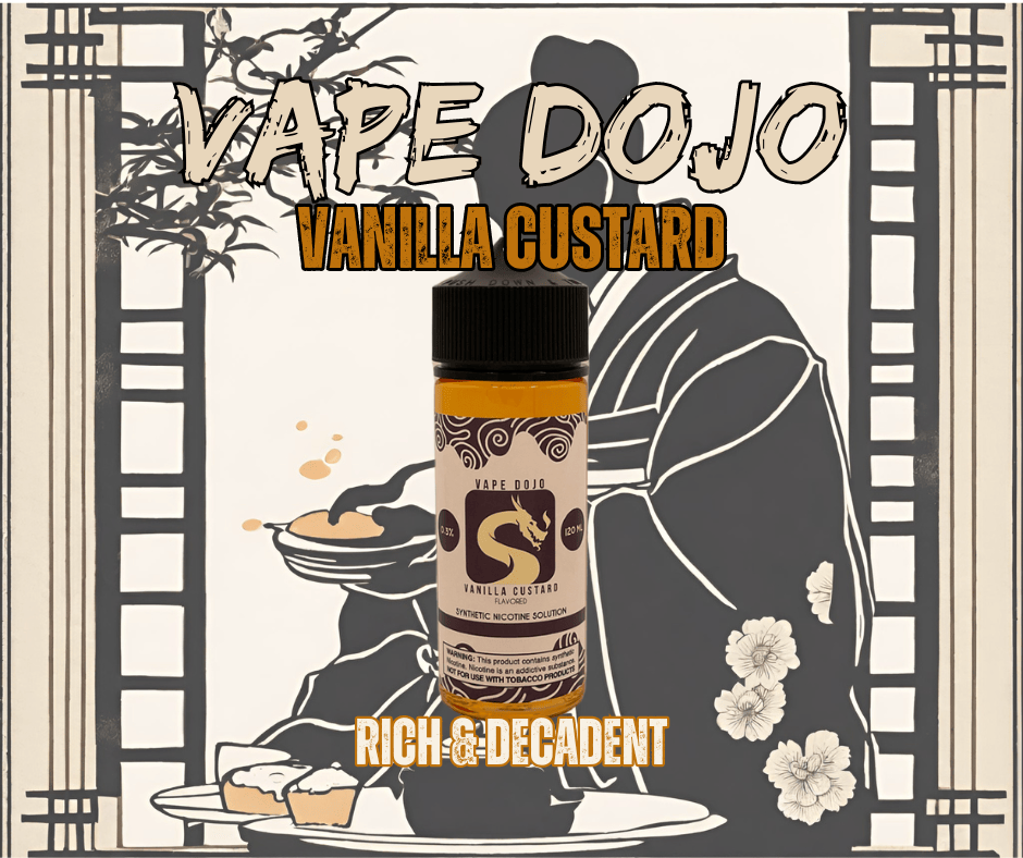 Vape Dojo - Vanilla Custard