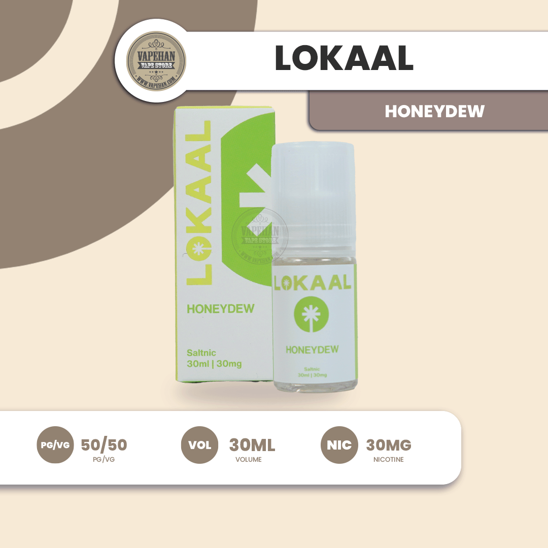 LOKAAL SALT – HONEYDEW 30ML – 30MG