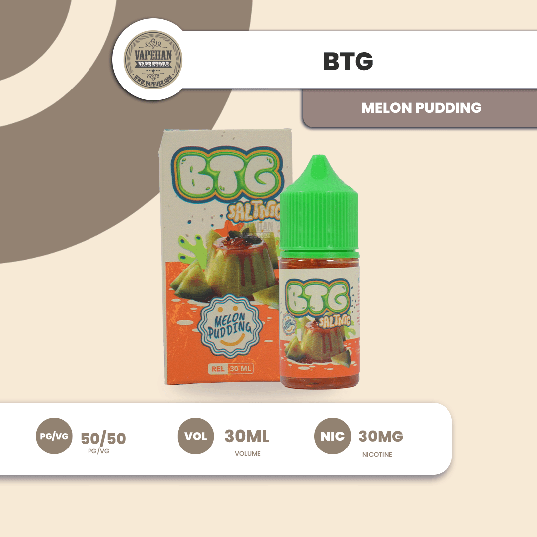 BTG V2 SALT – MELON PUDDING 30ML – 30MG
