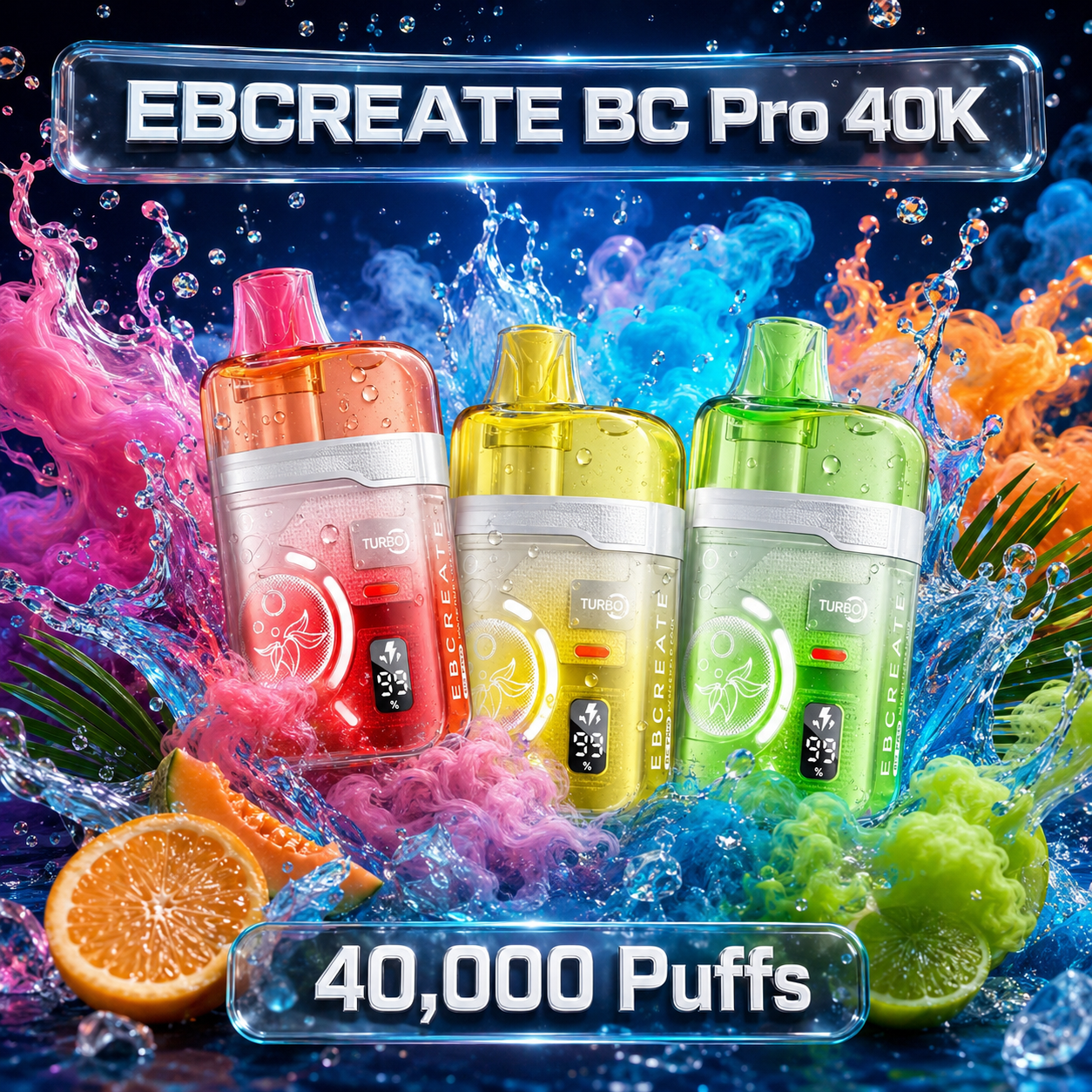 EBCREATE BC Pro 40K CONFORME COM A LEGISLAÇÃO DO TEXAS