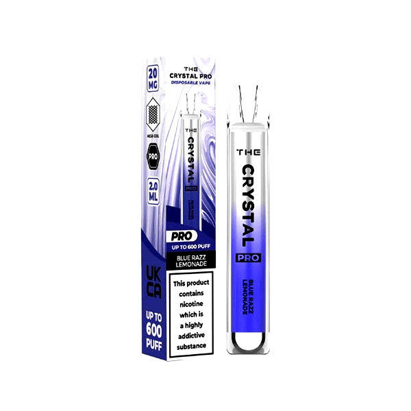 Crystal Pro 600 Puff Engangs Vape Enhed