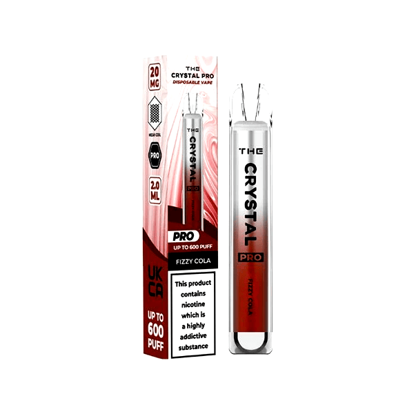 Crystal Pro 600 Puff Engangs Vape Enhed