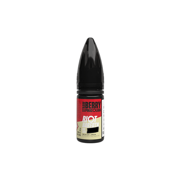 Riot Squad BAR EDTN 10ml άλατα Νικοτίνης - 10mg - Συλλογή Flavor Burst (50VG/50PG)