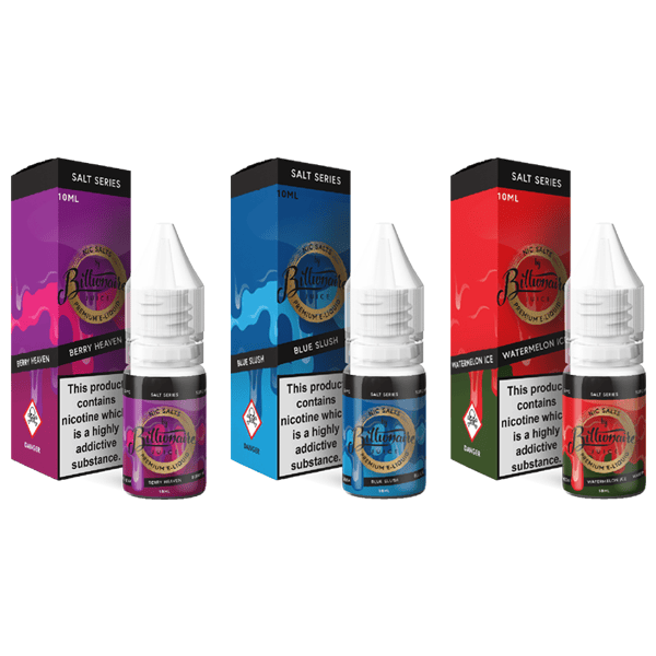 Billionaire Juice Nikotinsalt 10mg - 10ml Variety Pack (50VG/50PG)