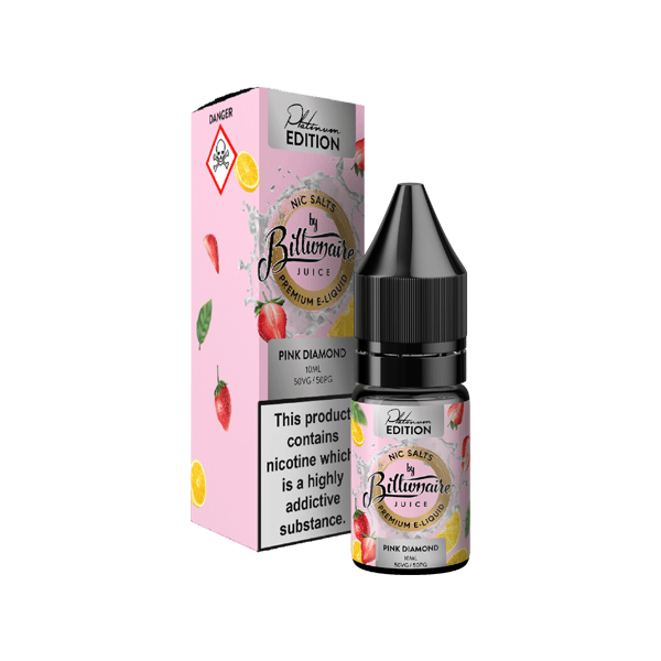 Billionaire Juice Platinum Edition 10mg Nic Salt Collection - 10ml (50VG/50PG)