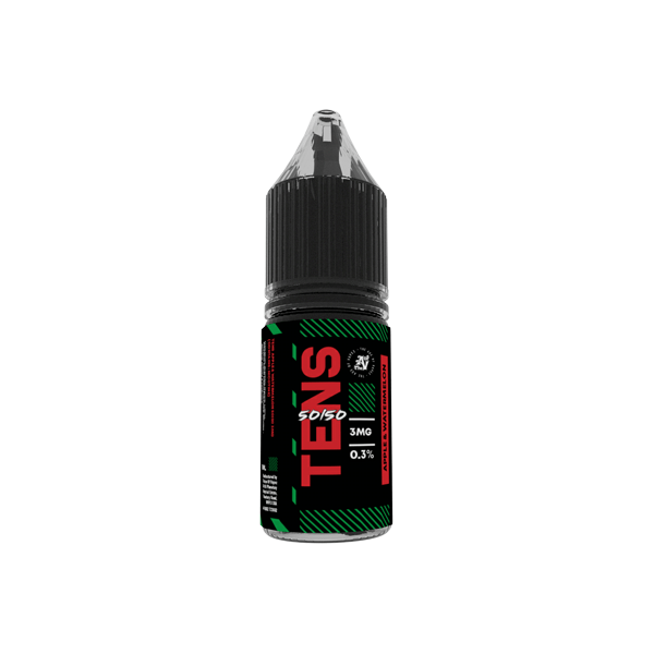 18mg Tens 50/50 10ml E-neste Variety Pack - Täysi laatikko 10 makua