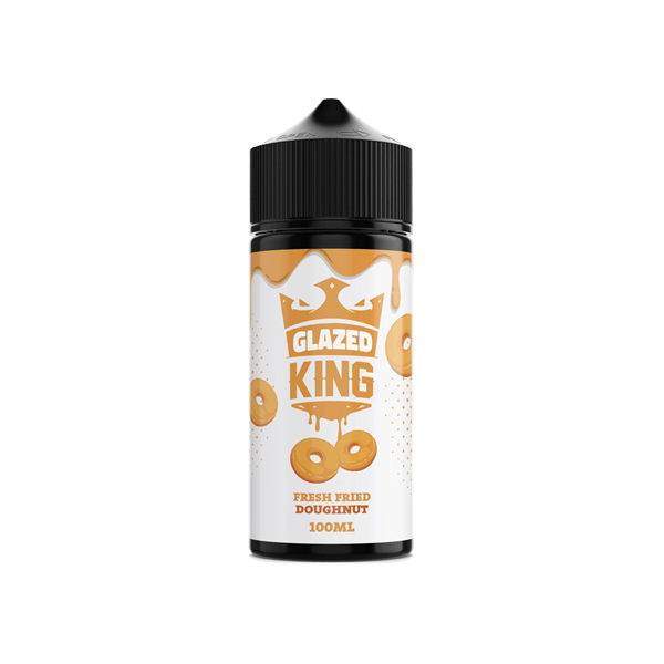 Glazed King 100ml Donut Delight Shortfill 0mg (70VG/30PG)