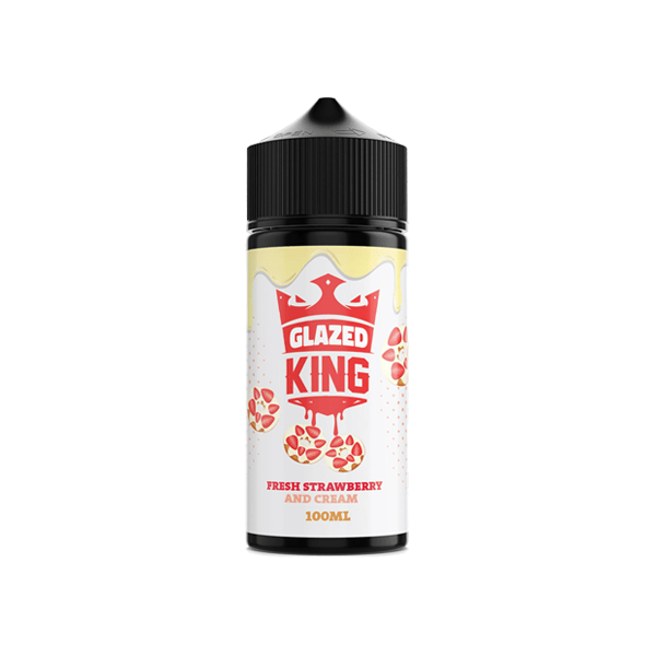 Glazed King 100ml Donut Delight Shortfill 0mg (70VG/30PG)