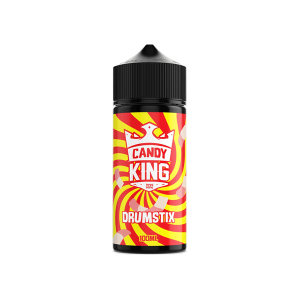 Candy King 100 ml Shortfill E-Liquid - 0mg (70VG/30PG) - Édes gyermekkori ízek