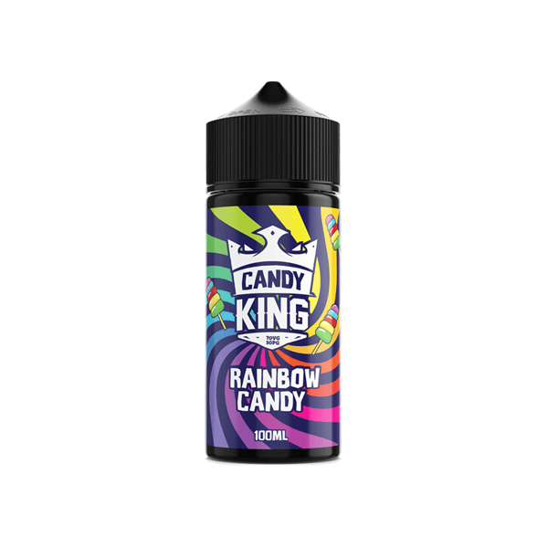 Candy King 100 ml Shortfill E-Liquid - 0mg (70VG/30PG) - Édes gyermekkori ízek