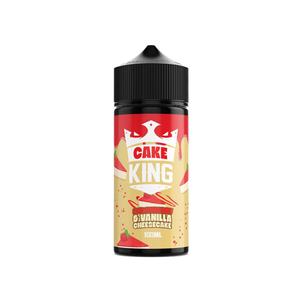 Cake King 100 ml nikotīna nesaturošs shortfill E-Liquid (70VG/30PG)