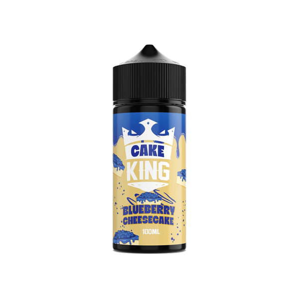 Cake King 100ml Nicotine-Free Shortfill E-Liquid (70VG/30PG)