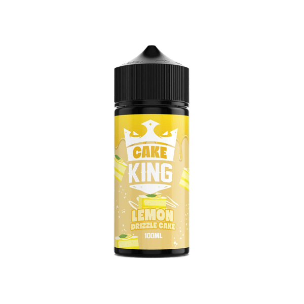 Cake King 100ml Nicotine-Free Shortfill E-Liquid (70VG/30PG)