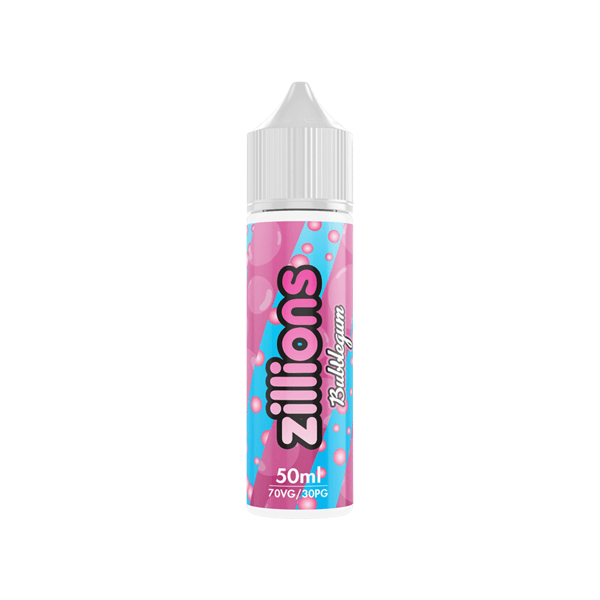 Zillions 50ml Nicotine-Free Shortfill E-Liquid (70VG/30PG) - Fruity Burst Flavors