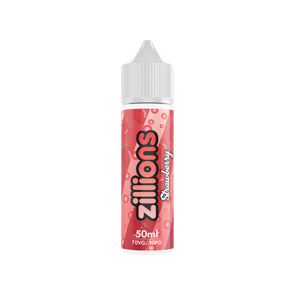 Zillions 50ml Nicotine-Free Shortfill E-Liquid (70VG/30PG) - Fruity Burst Flavors