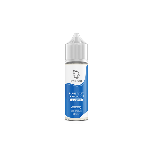 Nikotinfri EFFIN Juice 50 ml Shortfill - Anpassningsbar 50VG/50PG-blandning