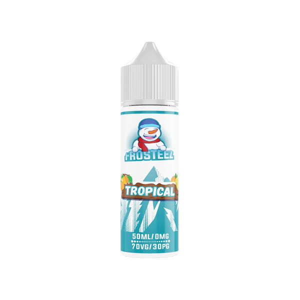 Frosteez värskendav 50 ml Shortfill E-Liquid (0mg) – lahedad puuviljasegud