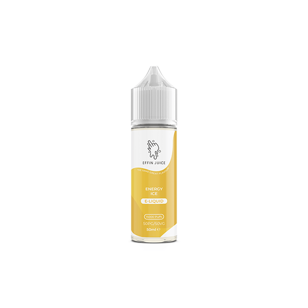 Nikotinfri EFFIN Juice 50 ml Shortfill - Anpassningsbar 50VG/50PG-blandning