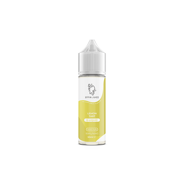Nikotinfri EFFIN Juice 50 ml Shortfill - Anpassningsbar 50VG/50PG-blandning