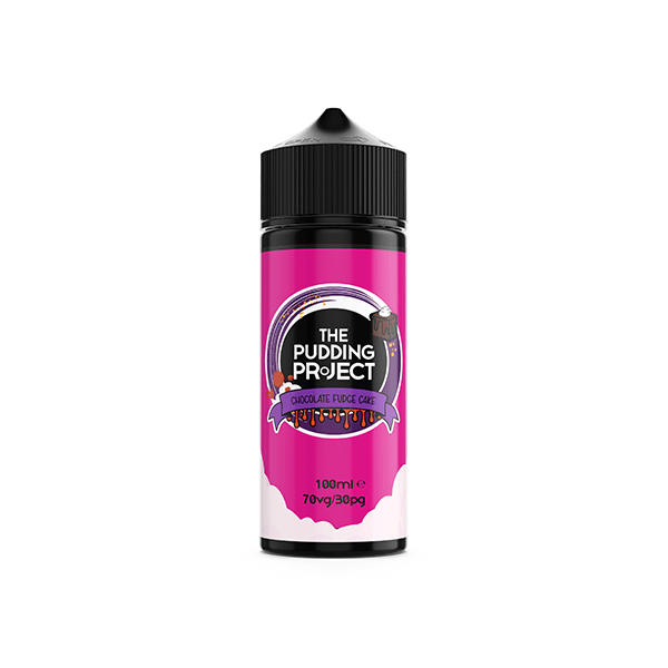 Decadent Dessert Delights: 0mg Pudding Project E-liquid Shortfill 100ml (70VG/30PG)