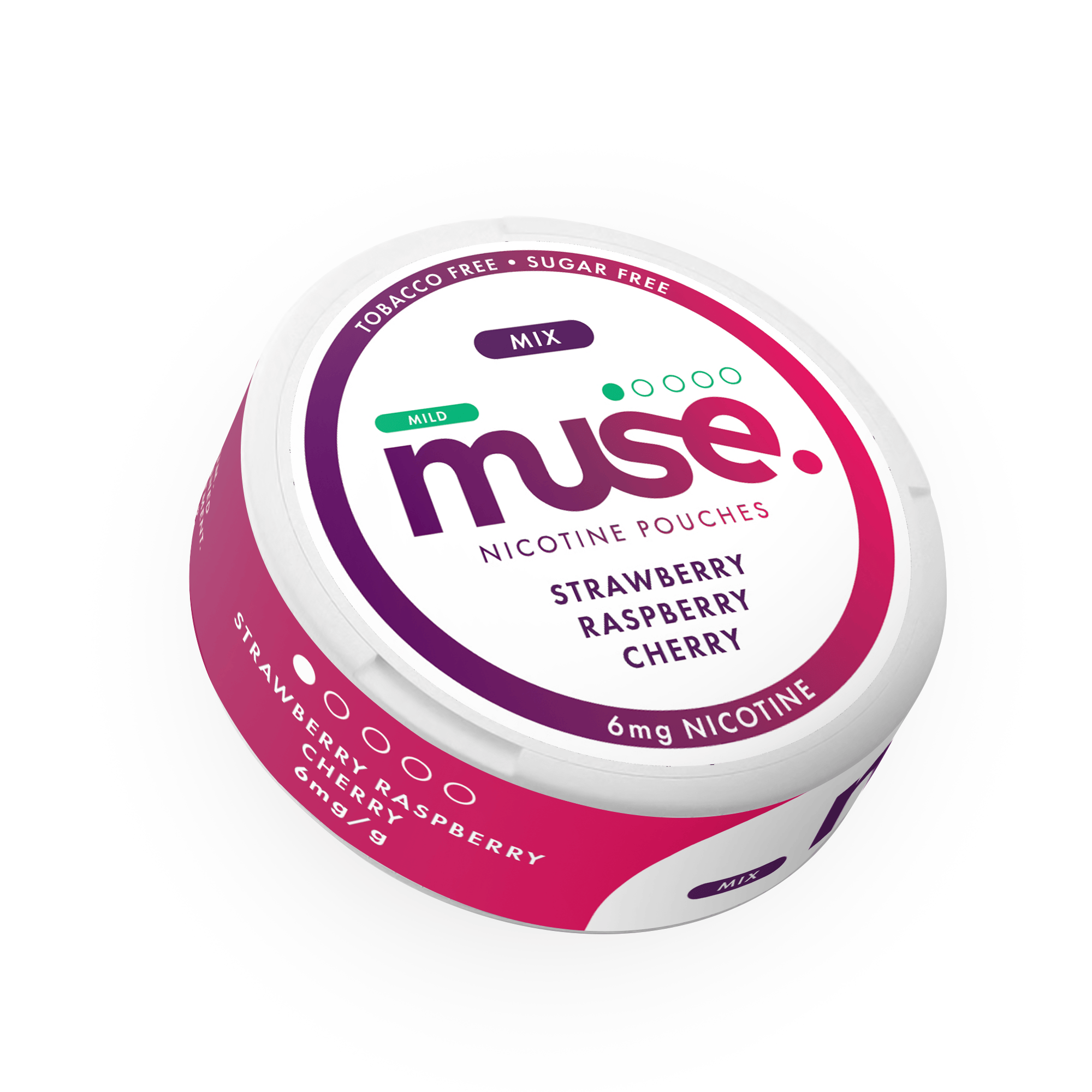Muse Mix 6 mg nicotinezakjes - 20 stuks voor een tabaksvrije ervaring