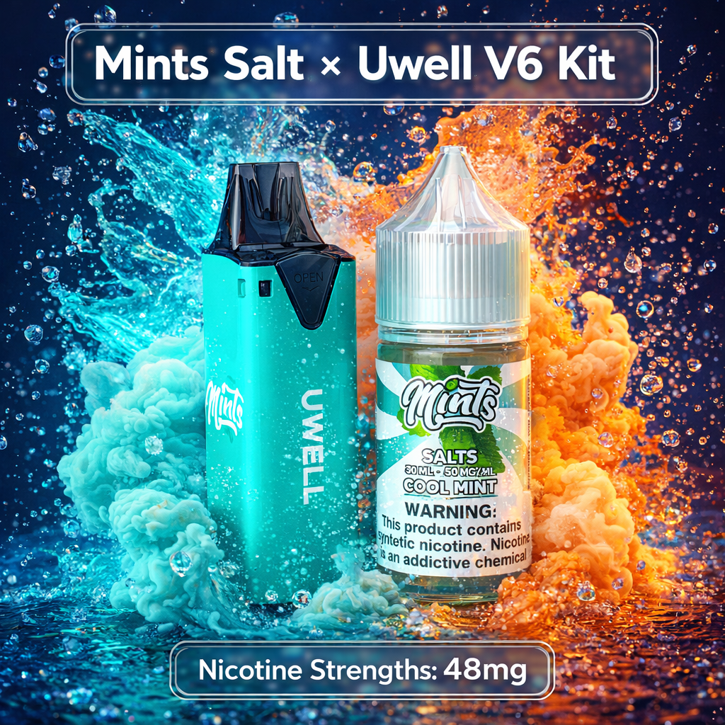 Kit Mints Salt x Uwell V6