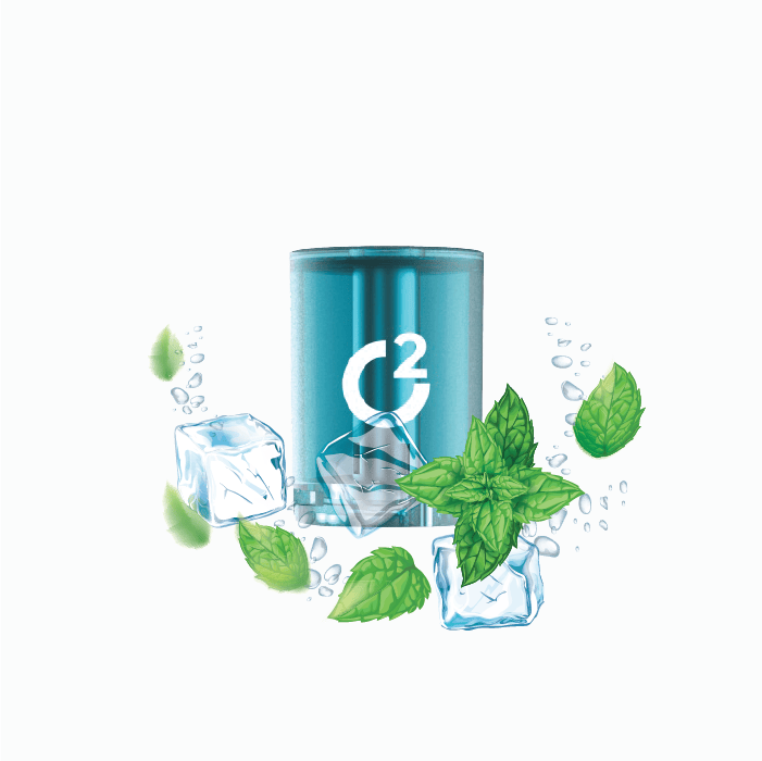 C2 Hookah Premium Pod — forša piparmētra