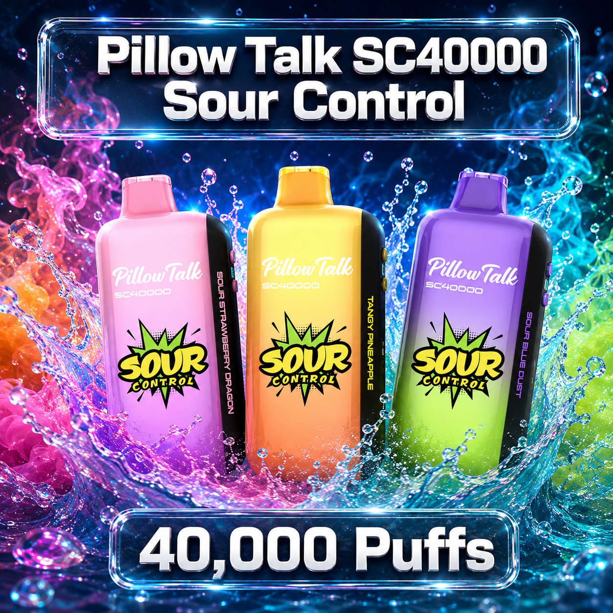 Pillow Talk SC40000 Sour Control EM CONFORMIDADE COM O TEXAS
