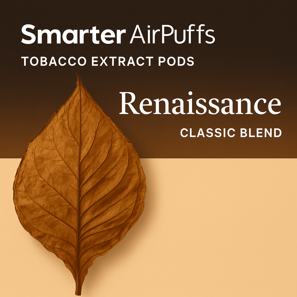 Renaissance Smarter AirPuffs Tabakextrakt-Pods