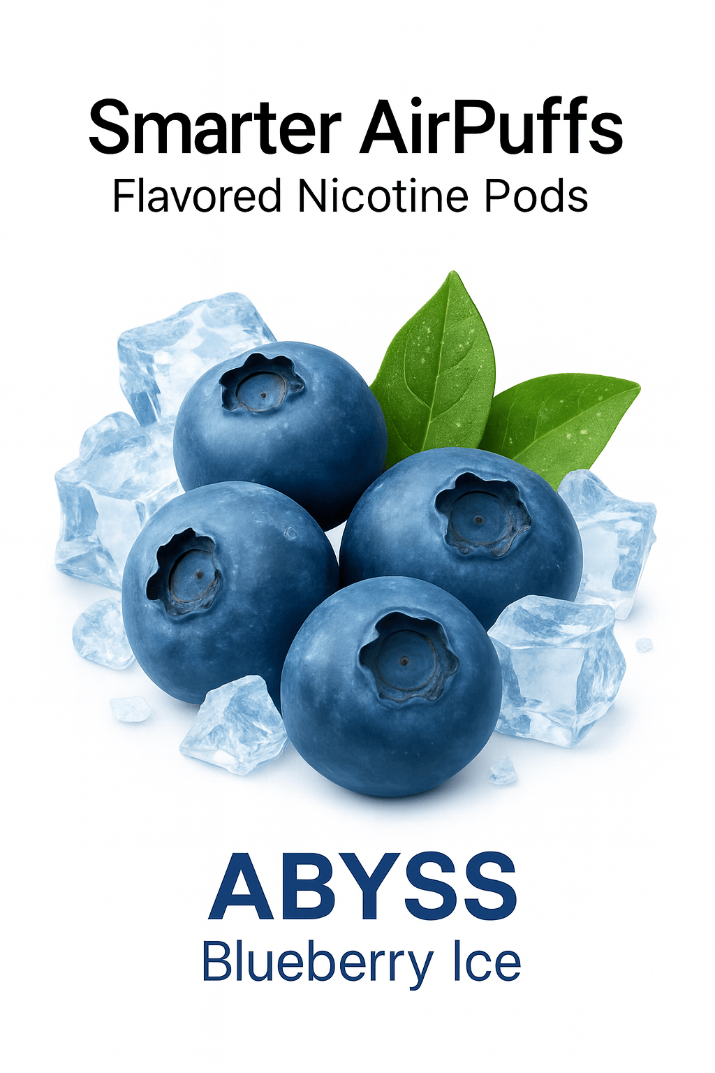 Pods de nicotina Abyss Blueberry Ice