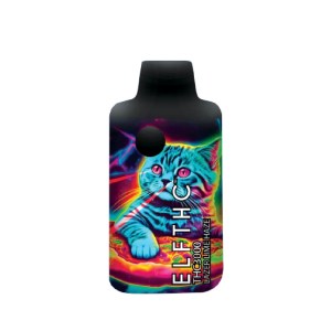 Lazer Lime Haze High Potency Blend Delta 8 + THC-P + THC-X 3g Disposable By ELF THC