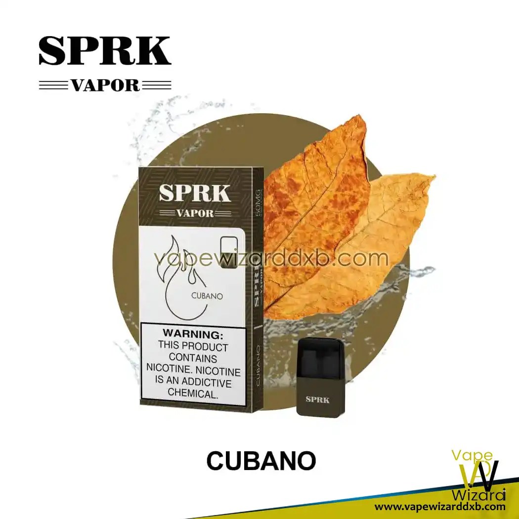 CUBANO SPRK VAPOR MYLE V4 POD