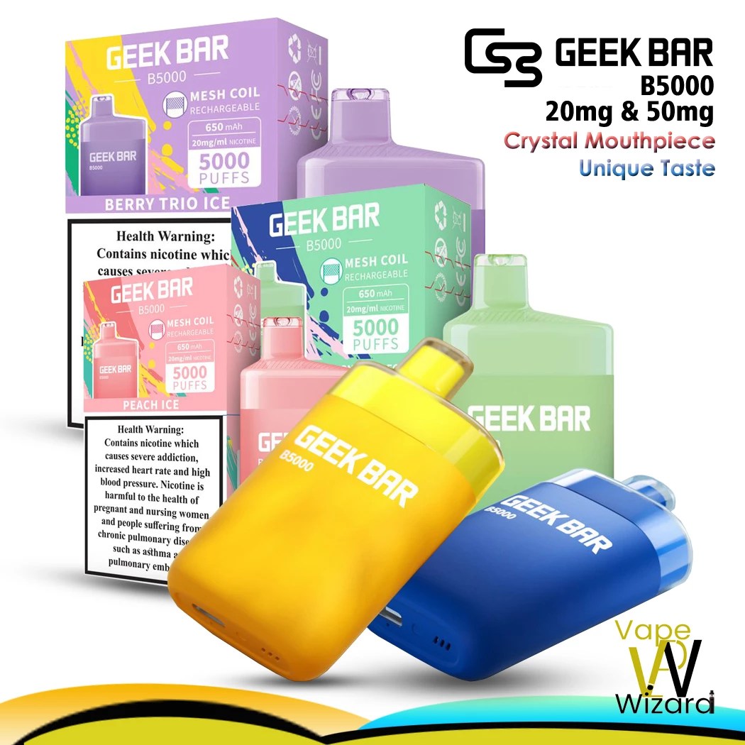 GEEK BAR B5000 PUFFS DISPOSABLE