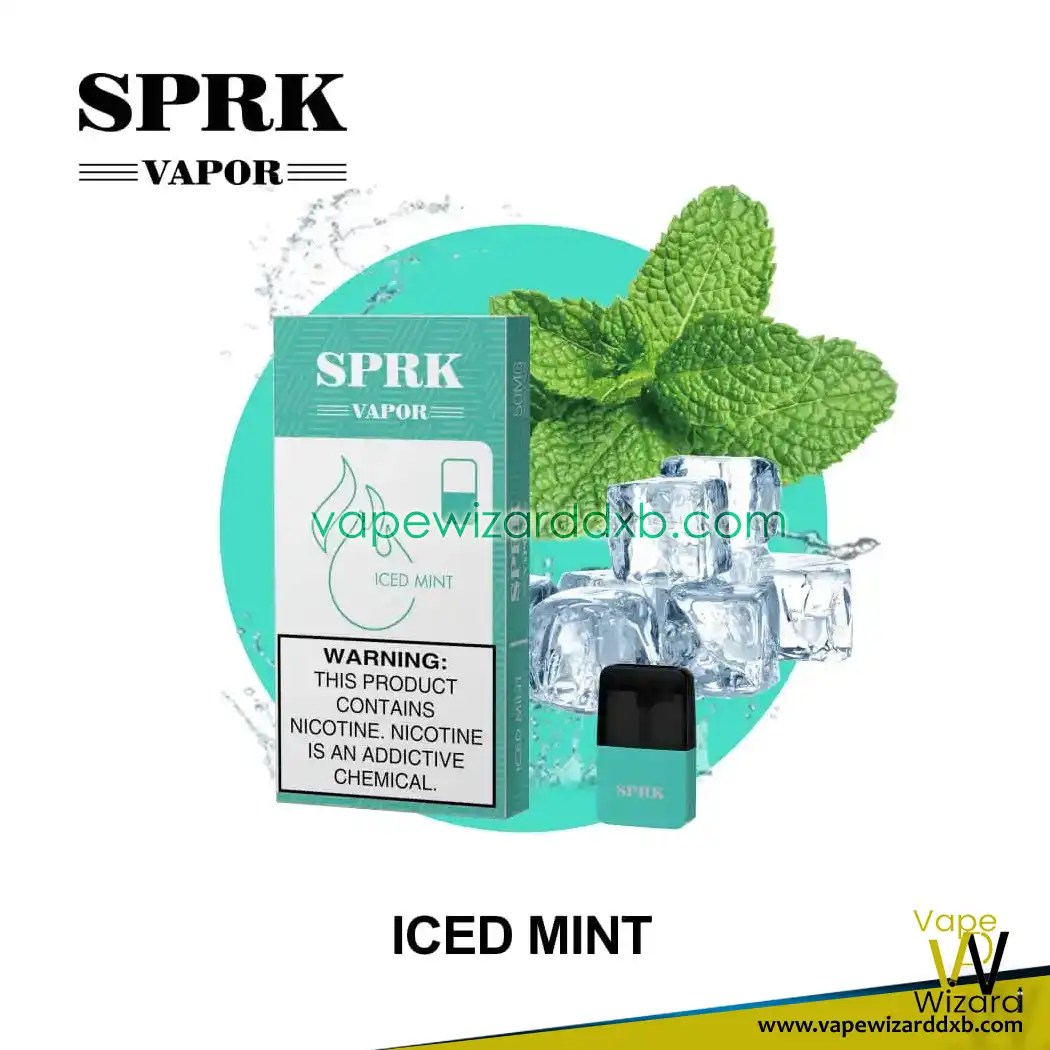 ICED MINT SPRK VAPOR MYLE V4 POD