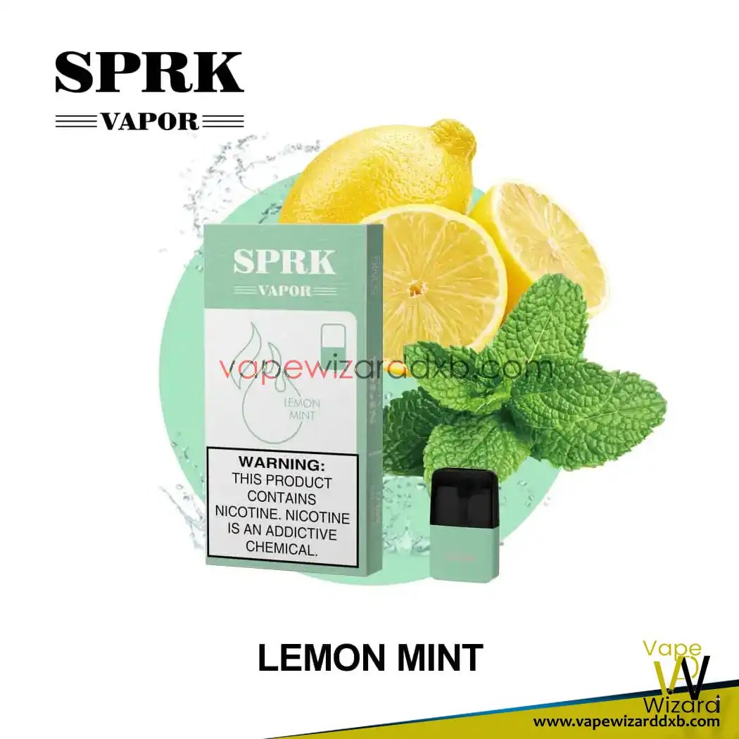 LEMON MINT SPRK VAPOR MYLE V4 POD