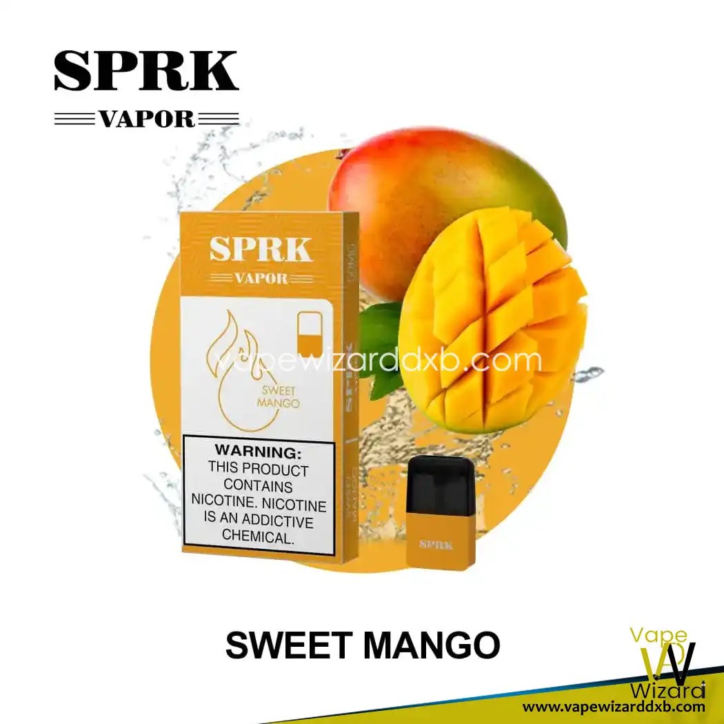 SWEET MANGO SPRK VAPOR MYLE V4 POD