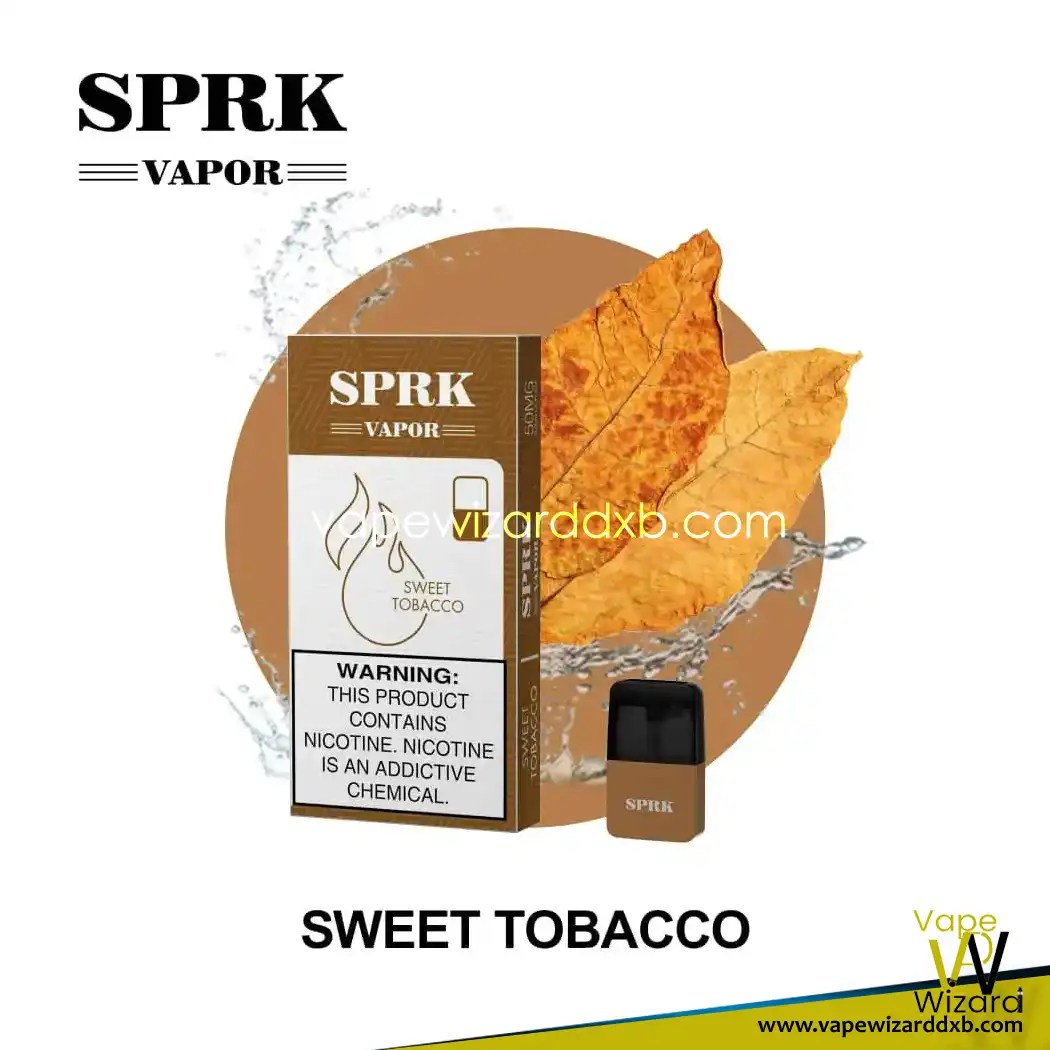 SWEET TOBACCO SPRK VAPOR MYLE V4 POD