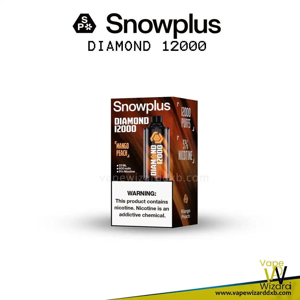 mango peach snowplus diamond 12000